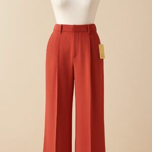 Aritzia Wilfred Effortless Pants NWT – Size 8 Short, High Rise Wide Leg Crepette